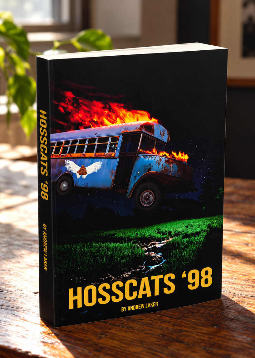 Cover of Hosscats '98 by Andrew Laker